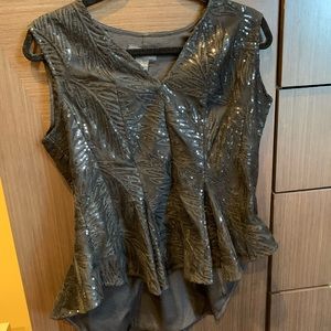 Sparkly Black Top